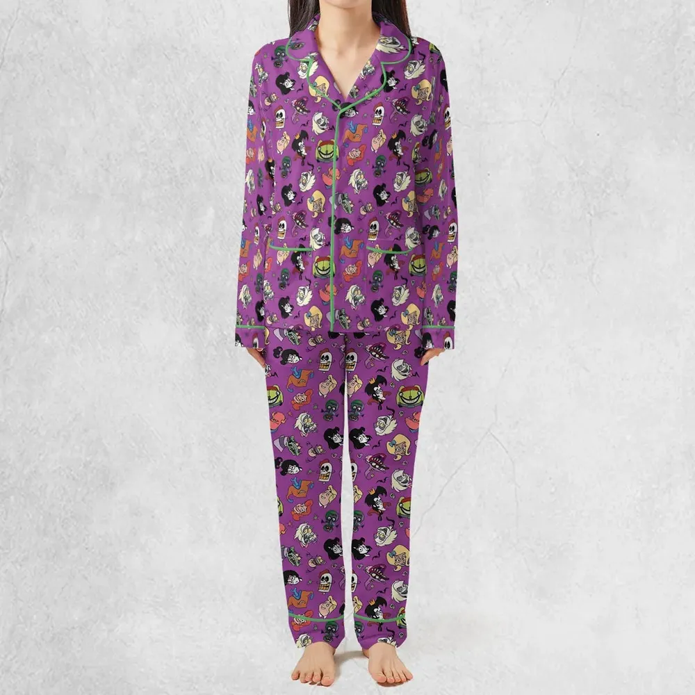 Beetlejuice Cartoon Vintage Pajamas Set - 3