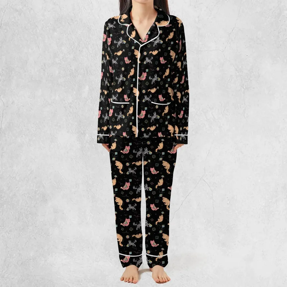 Dice Cat DnD Pajamas Set - 3