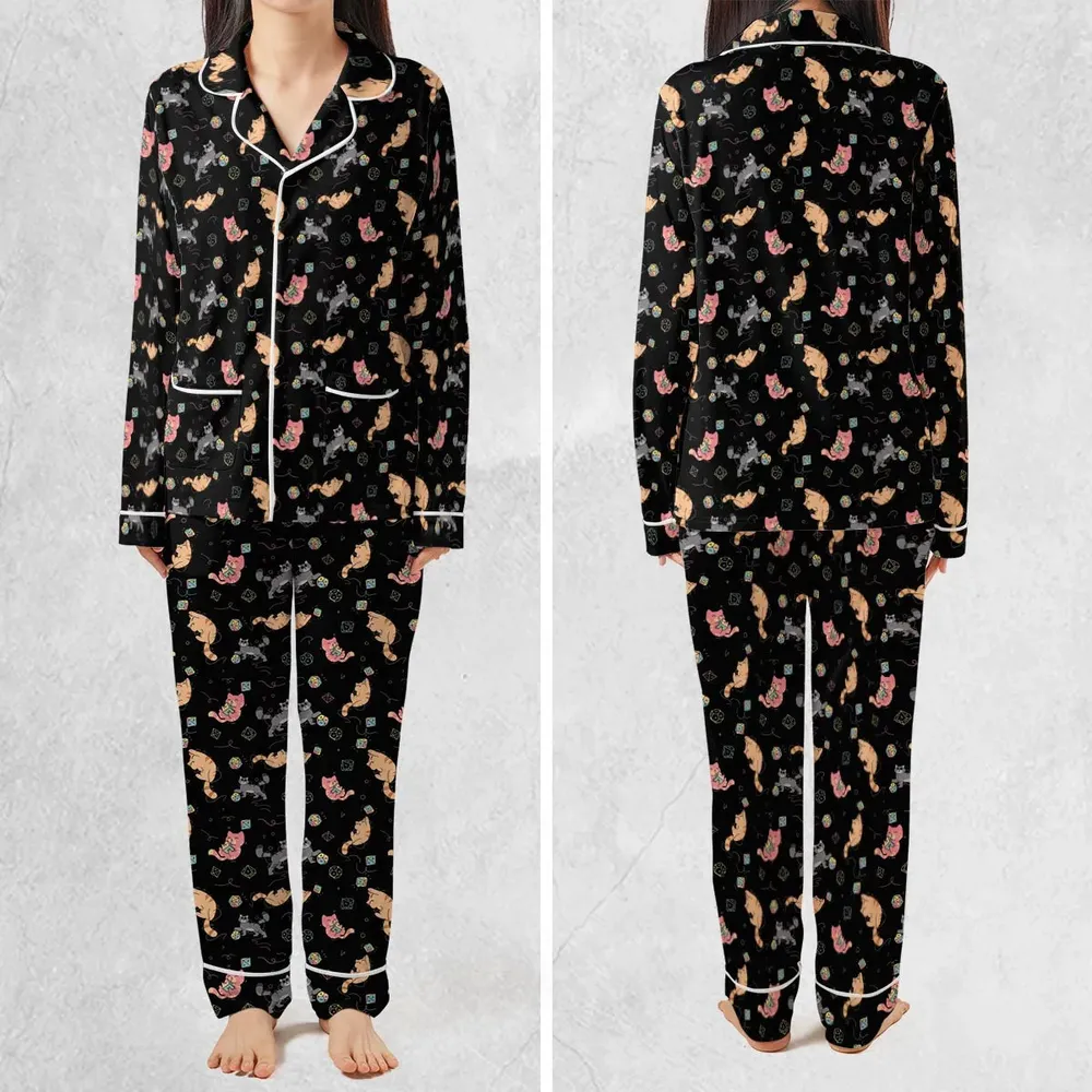 Dice Cat DnD Pajamas Set - 2