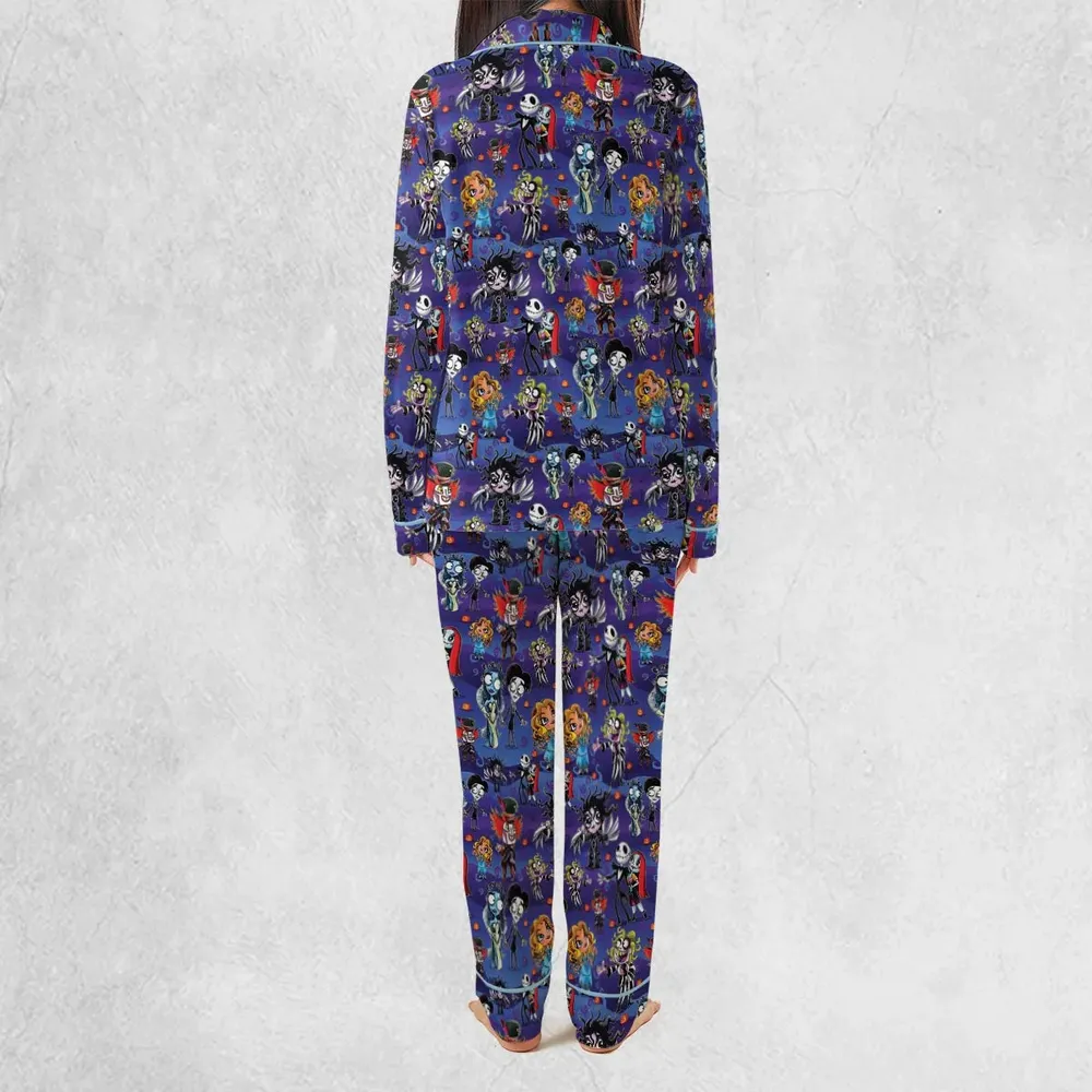 Tim Burton Movies Pajamas Set - 4