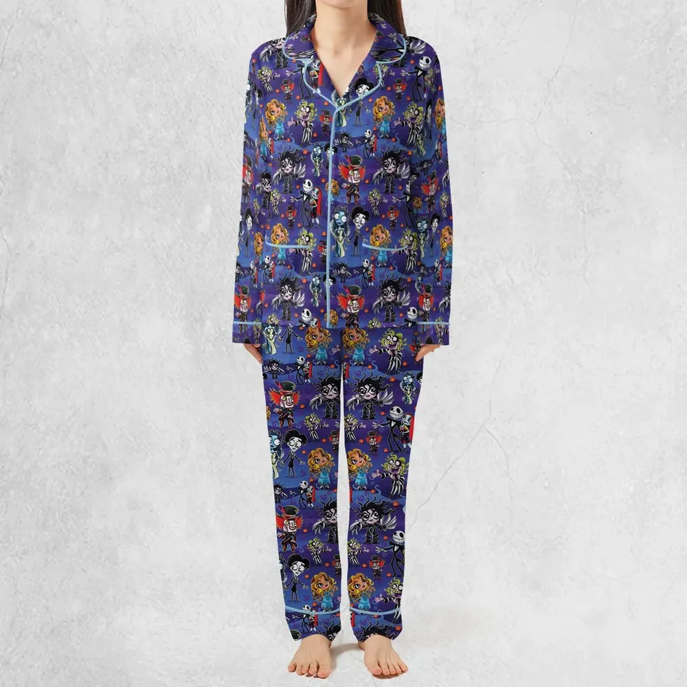 Tim Burton Movies Pajamas Set - 3