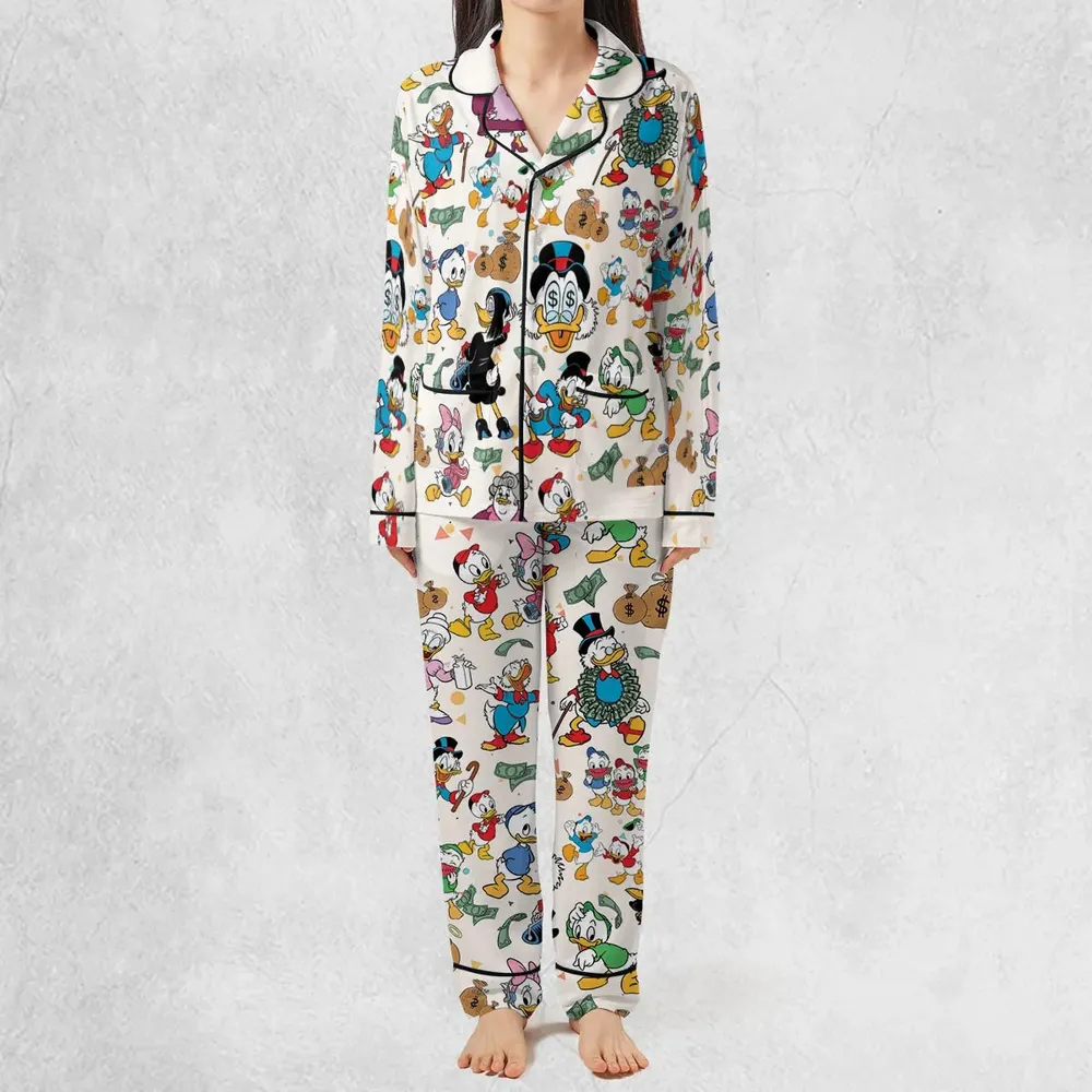 Donald Huey Dewey Ducktales Pajamas Set - 3