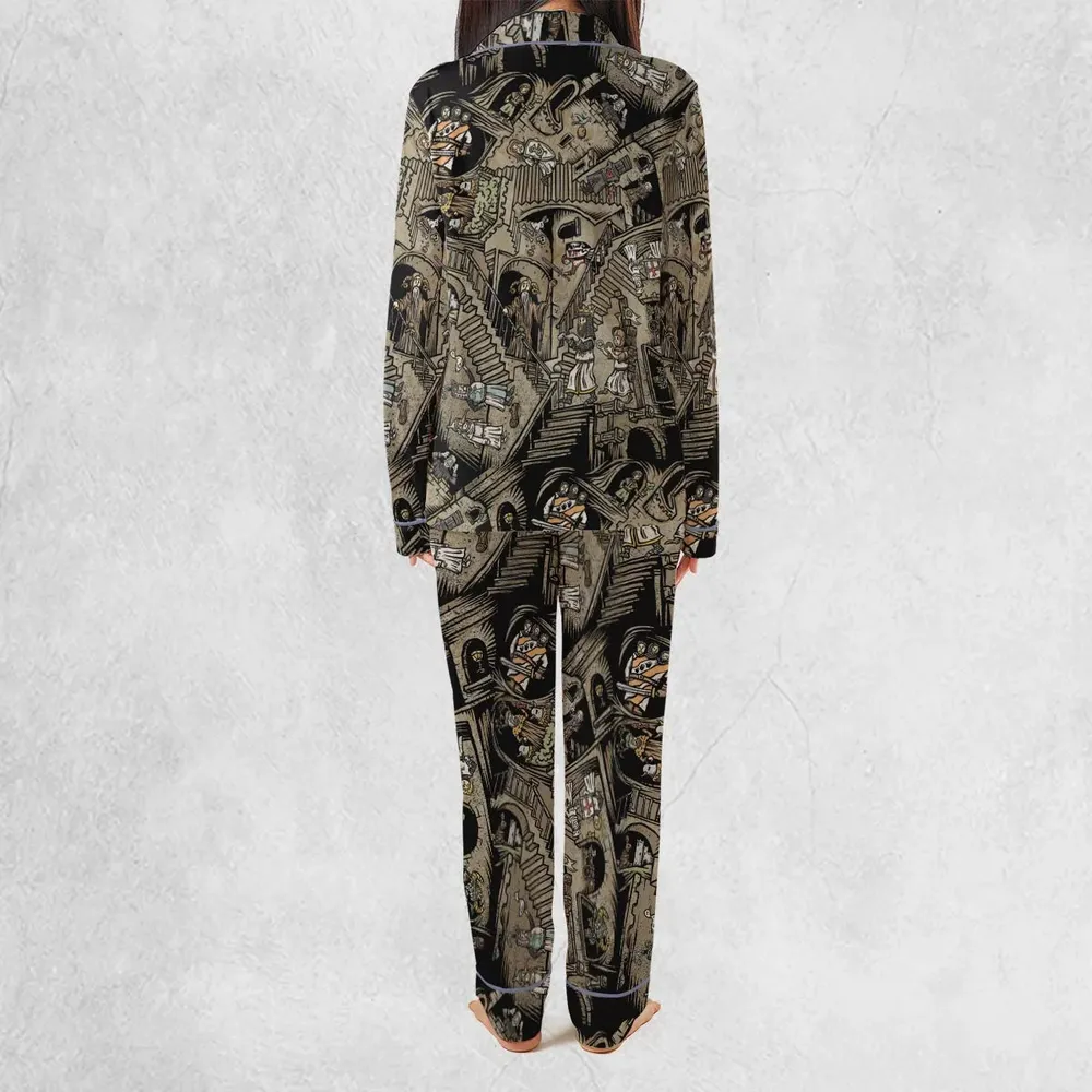Monty Escher’s Relativity Pajamas Set - 4