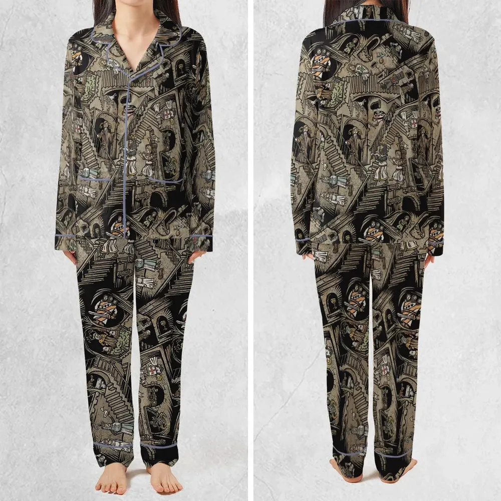 Monty Escher’s Relativity Pajamas Set - 2