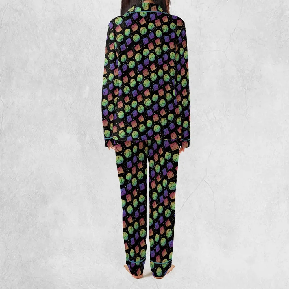 Rainbow Galaxy DnD Pajamas Set - 4