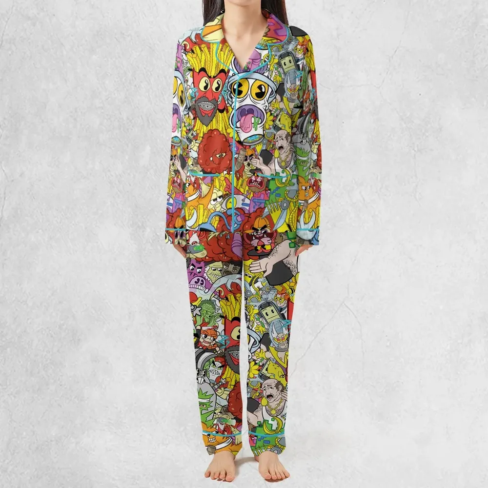 Pure Chaos Aqua Teen Hunger Force Pajamas Set - 3
