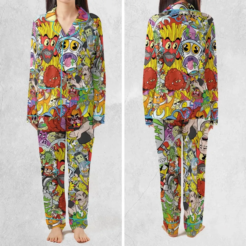 Pure Chaos Aqua Teen Hunger Force Pajamas Set - 2