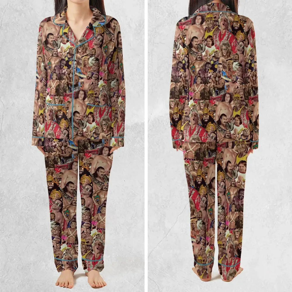 Pro Wrestlers Pajamas Set - 2