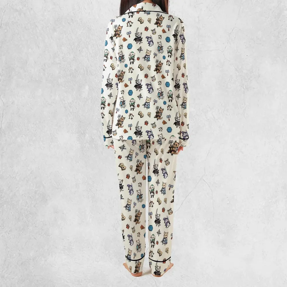 Dungeons and Dogs DnD Pajamas Set - 4