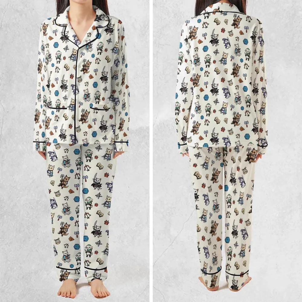 Dungeons and Dogs DnD Pajamas Set - 2