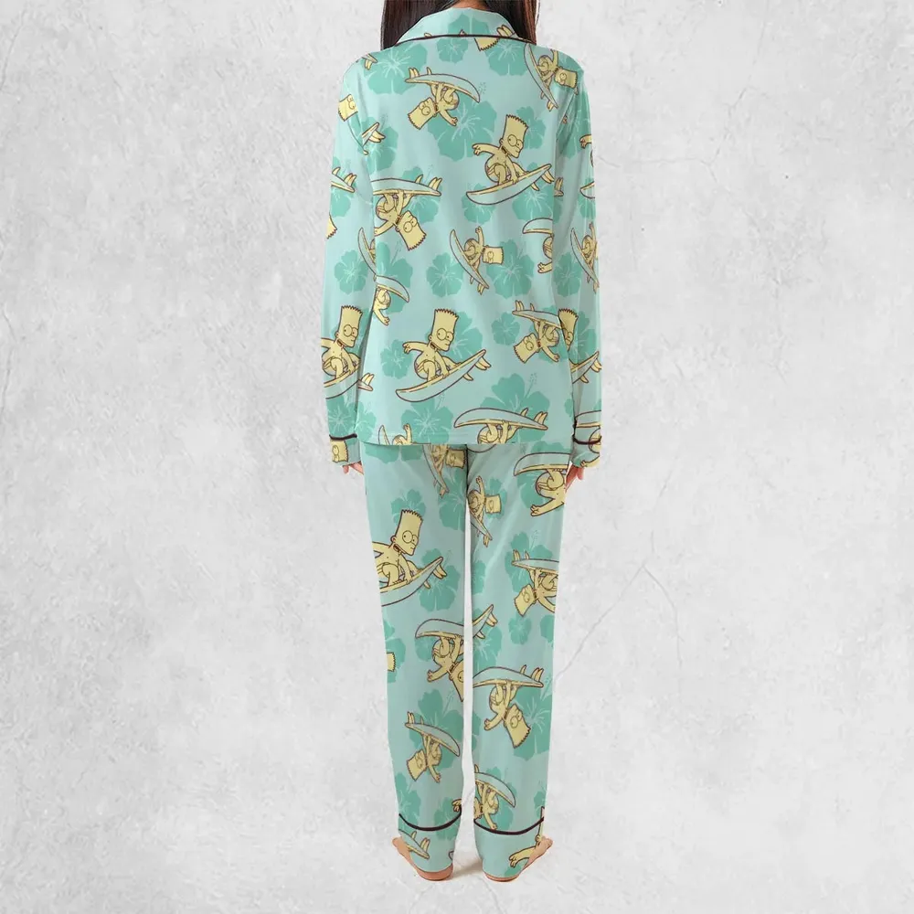 Surfing Simpsons The Simpsons Pajamas Set - 4