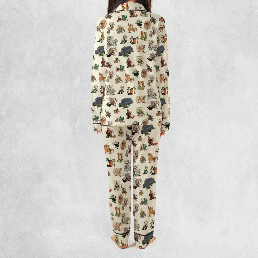 Nostalgia Terrytoons Characters Pajamas Set - 4