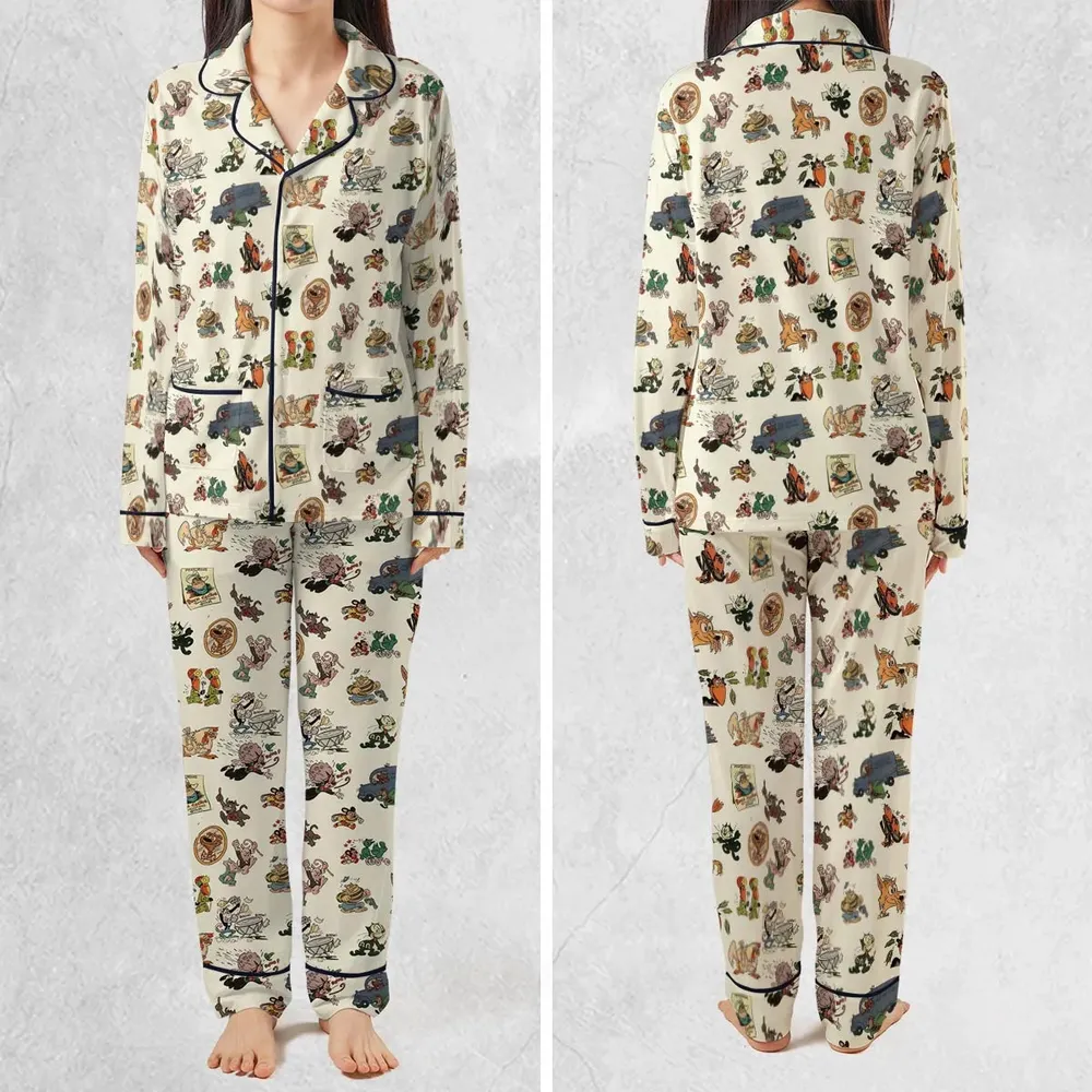 Nostalgia Terrytoons Characters Pajamas Set - 2