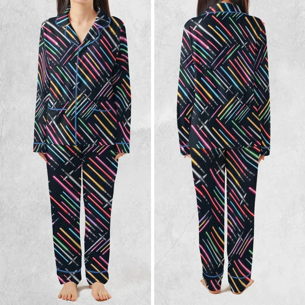 Lightsabers Star Wars Pattern Pajamas Set - 2