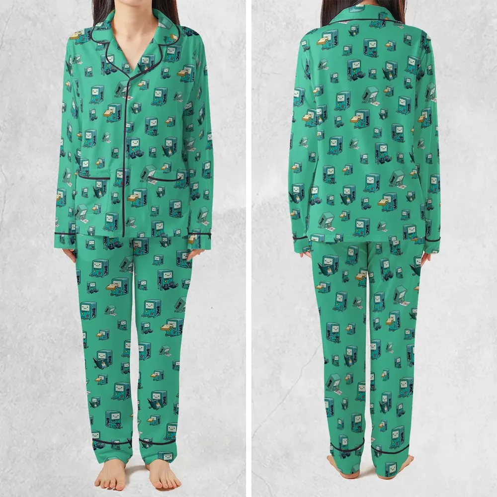BMO World Adventure Time Pajamas Set - 2