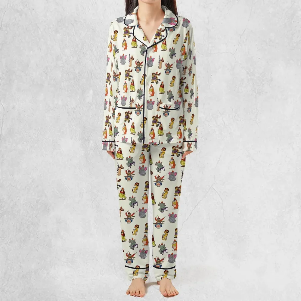 Snorky Fleegle Drooper Bingo The Banana Splits Pajamas Set - 3