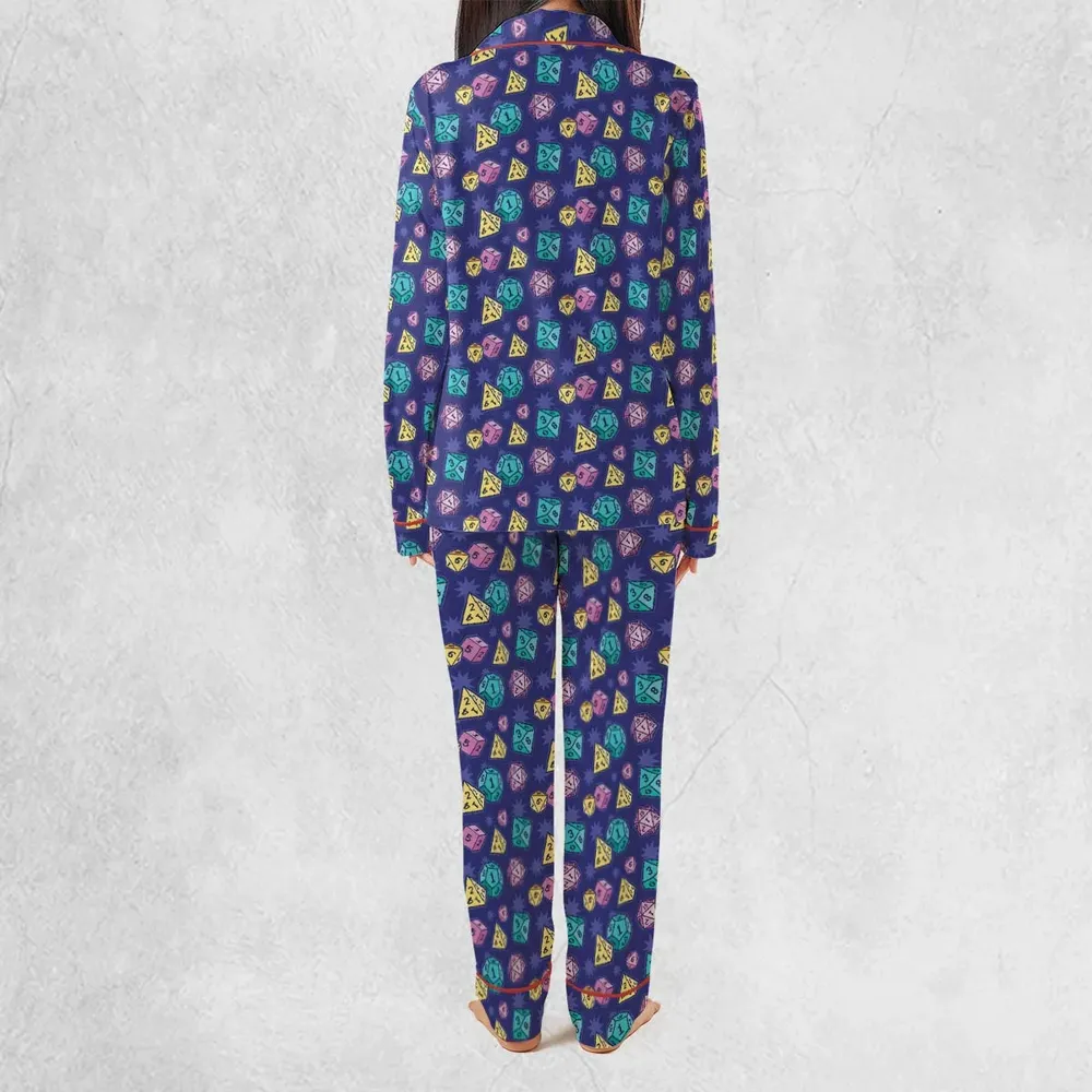 Pixel Dice DnD Pajamas Set - 4