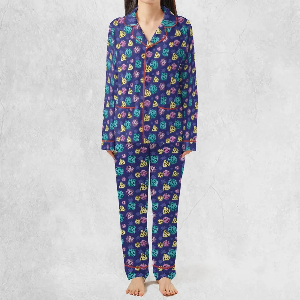 Pixel Dice DnD Pajamas Set - 3