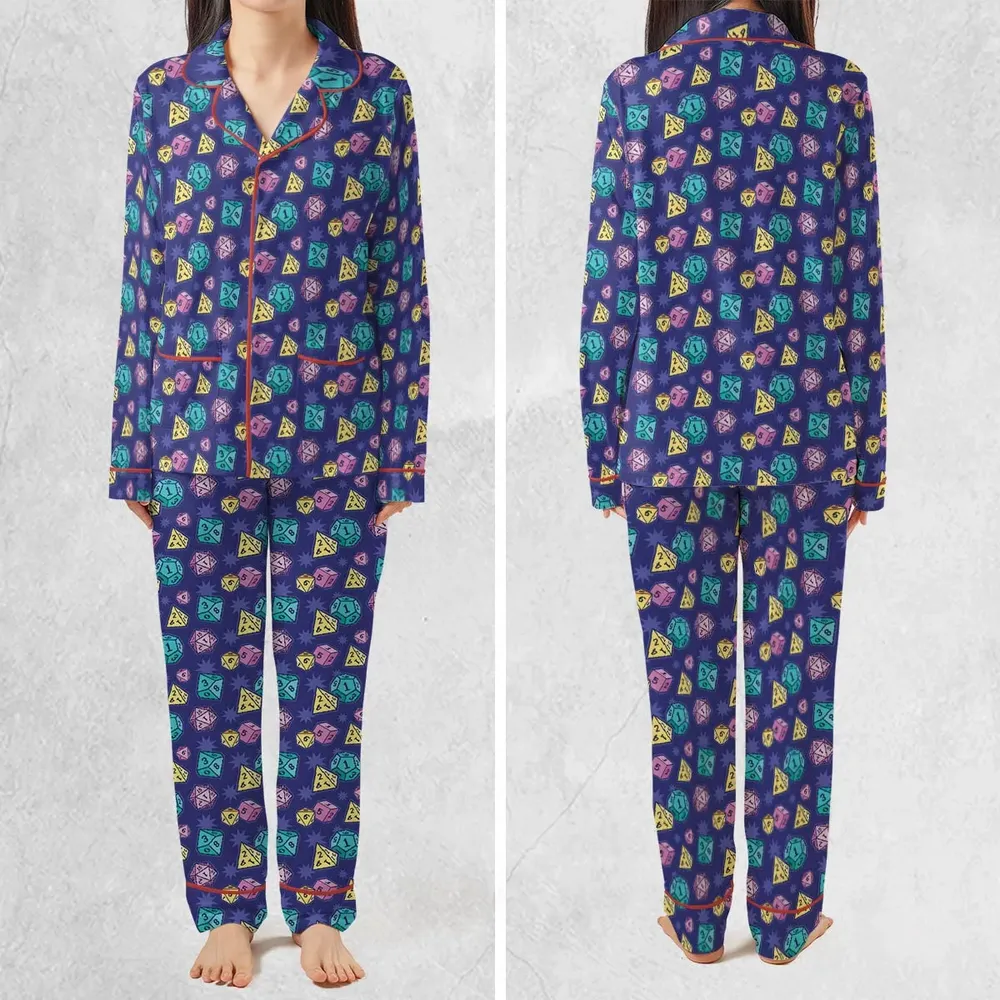Pixel Dice DnD Pajamas Set - 2