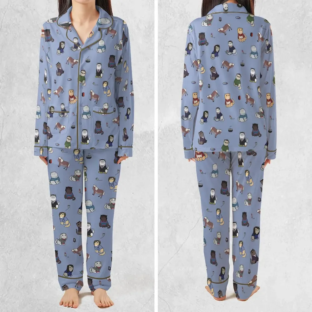 Purrs and Recreation Parks and Recreation Pajamas Set - 2
