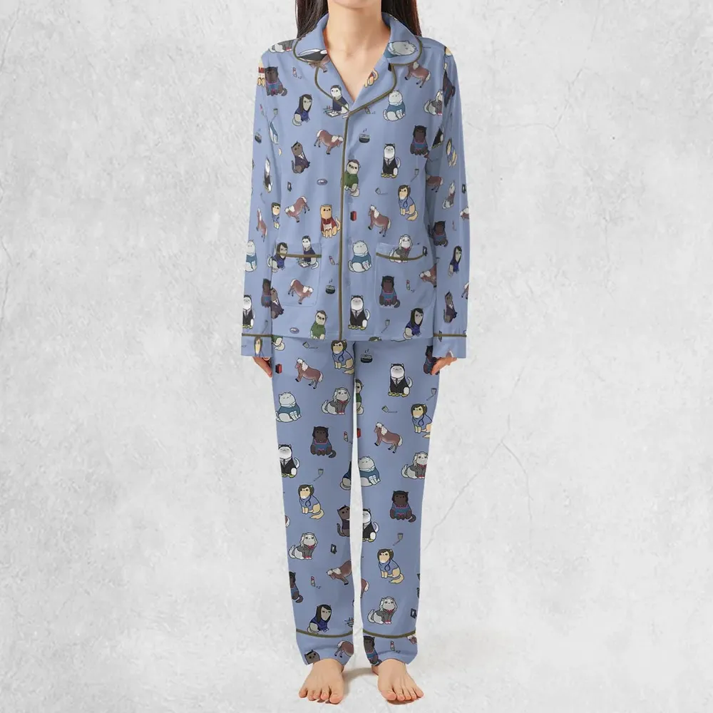 Purrs and Recreation Parks and Recreation Pajamas Set - 3