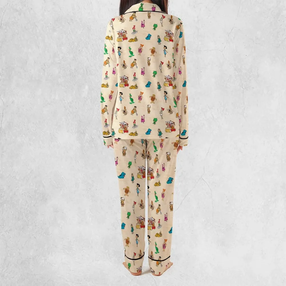 Bedrock The Flintstones Pajamas Set - 4