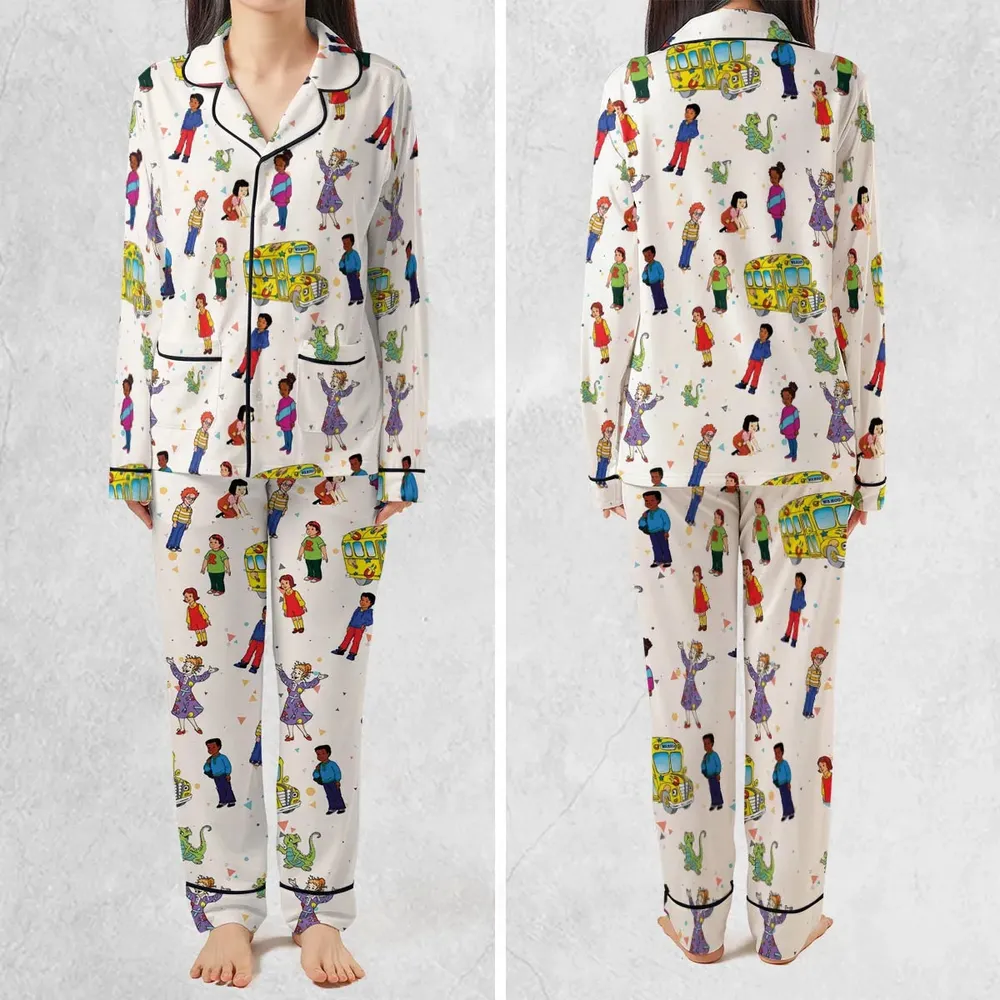 The Magic School Bus Characters Pajamas Set - 2