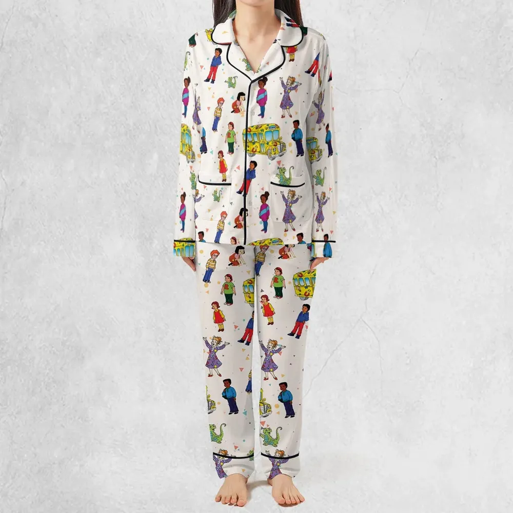The Magic School Bus Characters Pajamas Set - 3