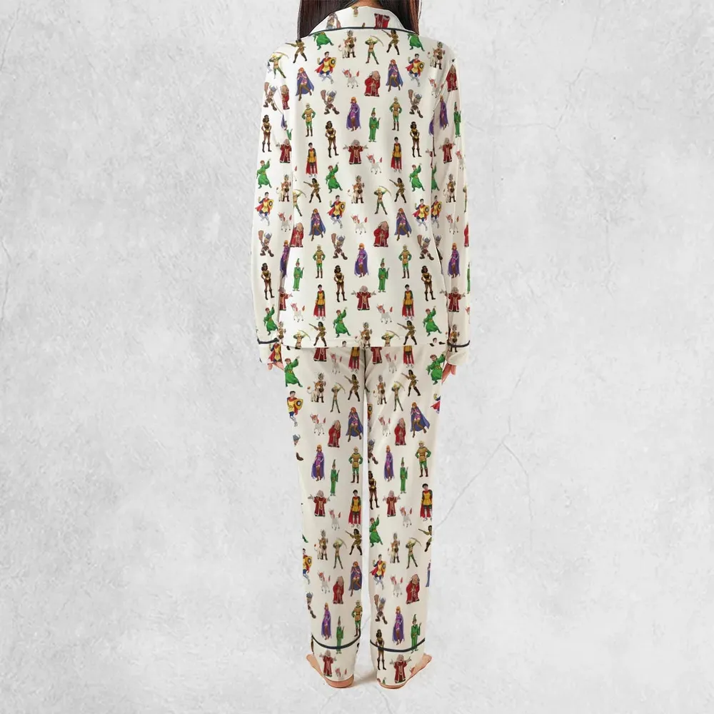 Sheila Uni Eric Diana Bobby Hank DnD Pajamas Set - 4
