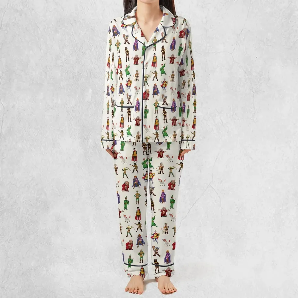 Sheila Uni Eric Diana Bobby Hank DnD Pajamas Set - 3