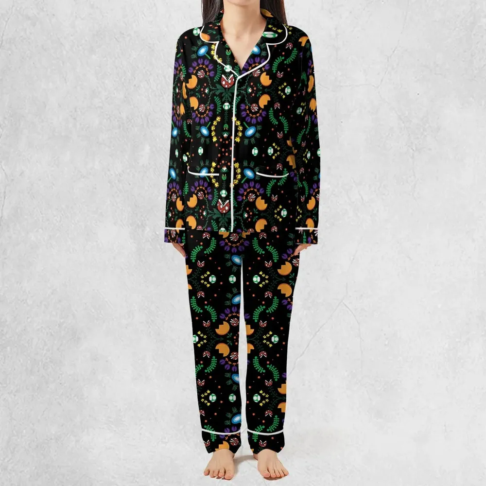 Mario Bros Piranha Plant Pajamas Set - 3