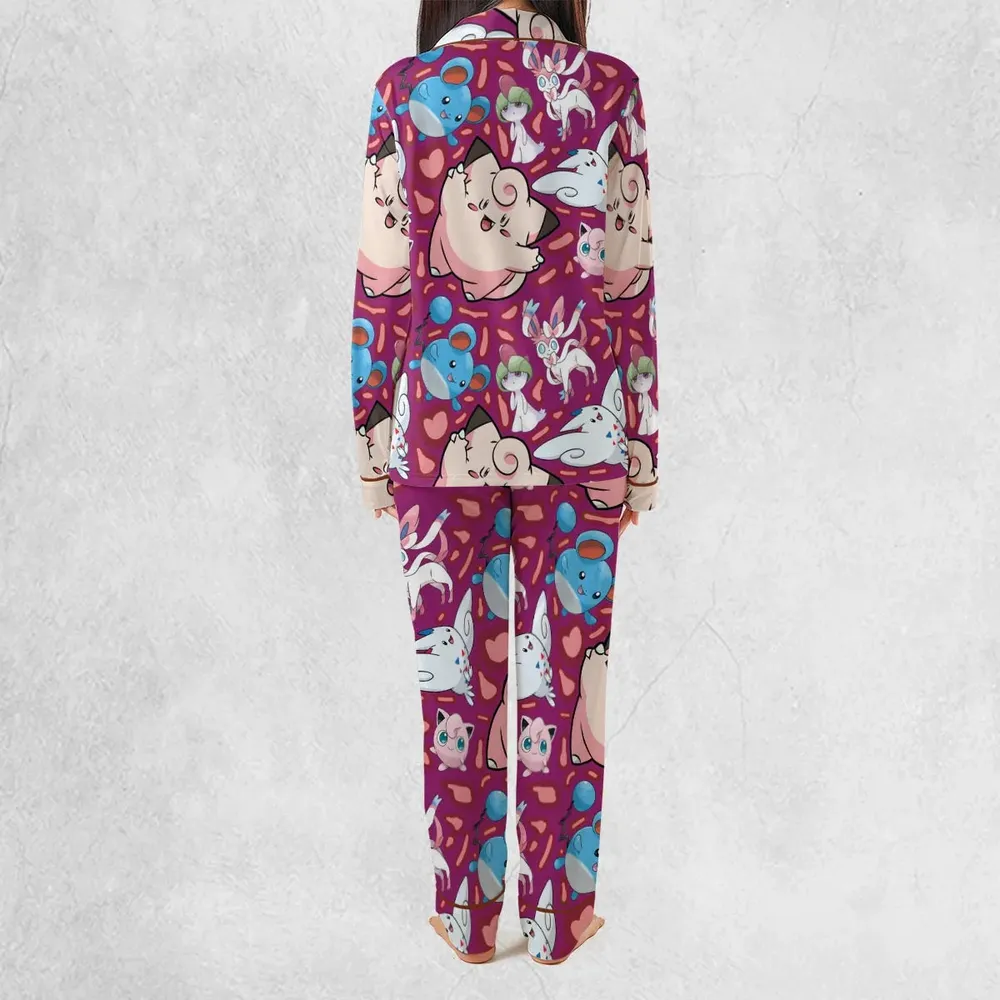 Fairy Type Pokemon Pajamas Set - 4