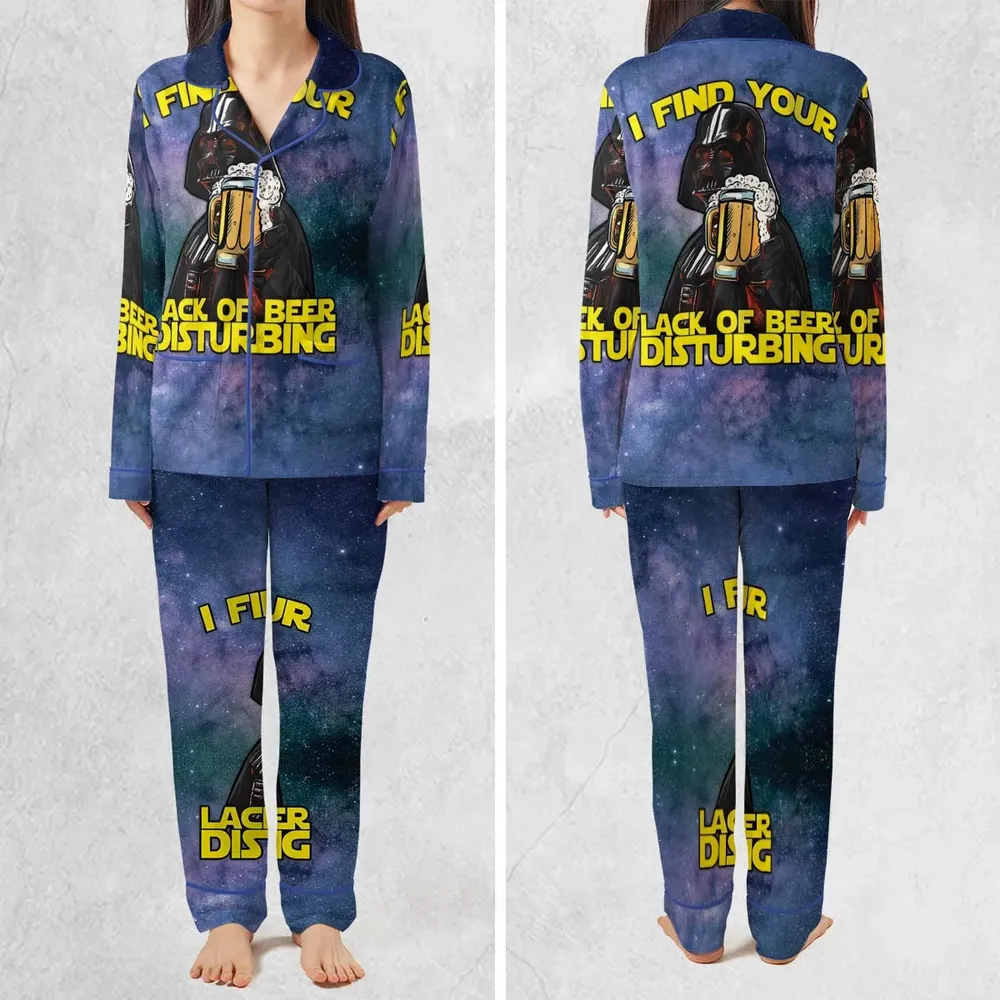 I Find Your Lack Of Beer Disturbing Cool Pajamas Set - 2
