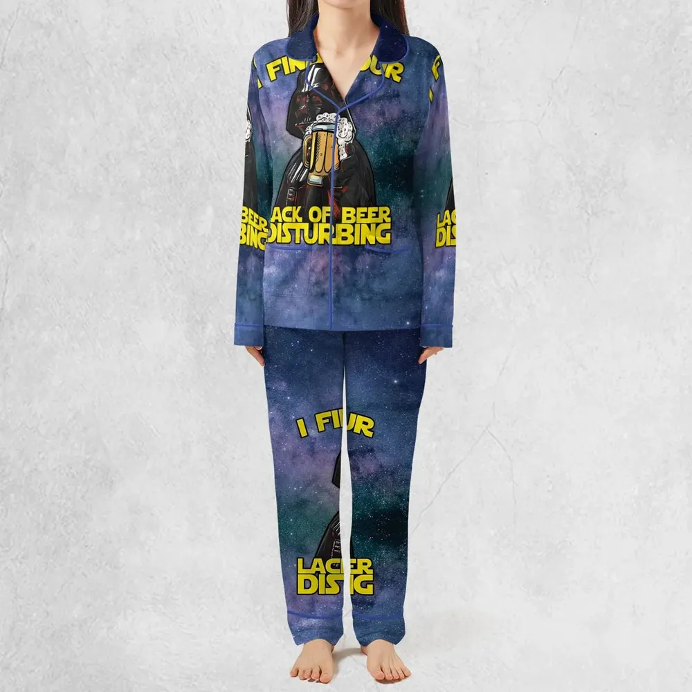 I Find Your Lack Of Beer Disturbing Cool Pajamas Set - 3