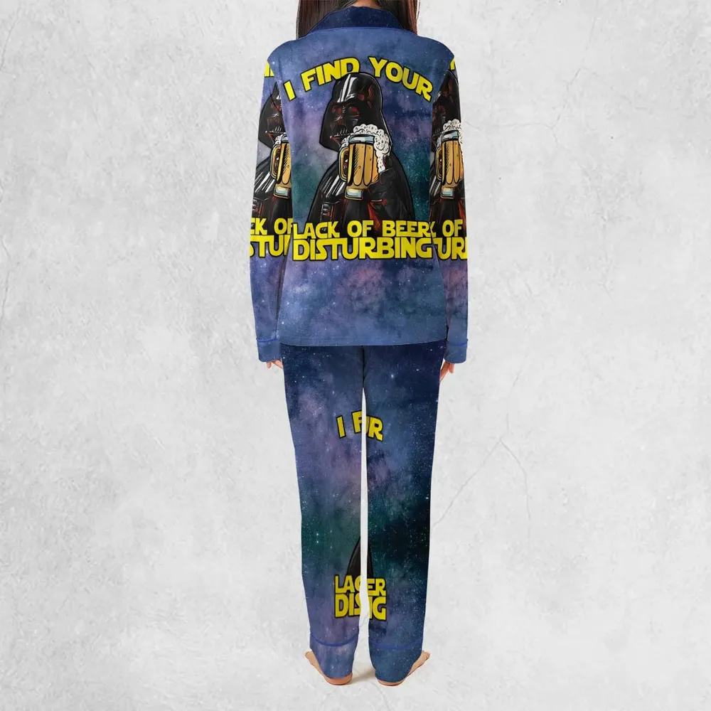 I Find Your Lack Of Beer Disturbing Cool Pajamas Set - 4