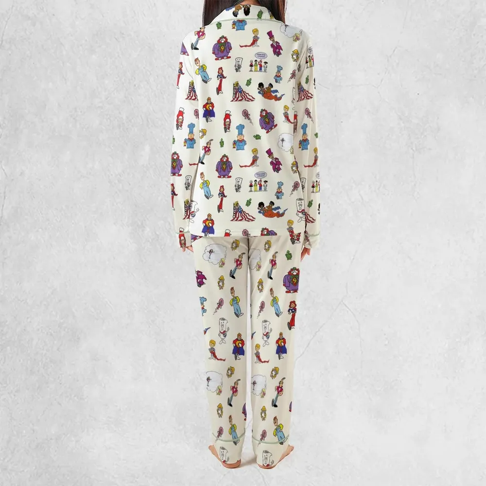 Schoolhouse Rock Characters Pajamas Set - 4