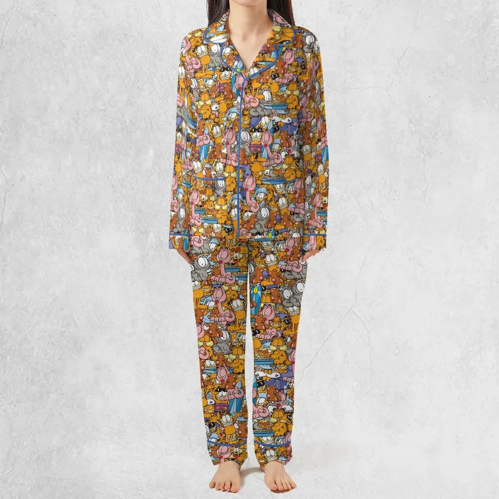 Purr-fect Garfield Pajamas Set - 3