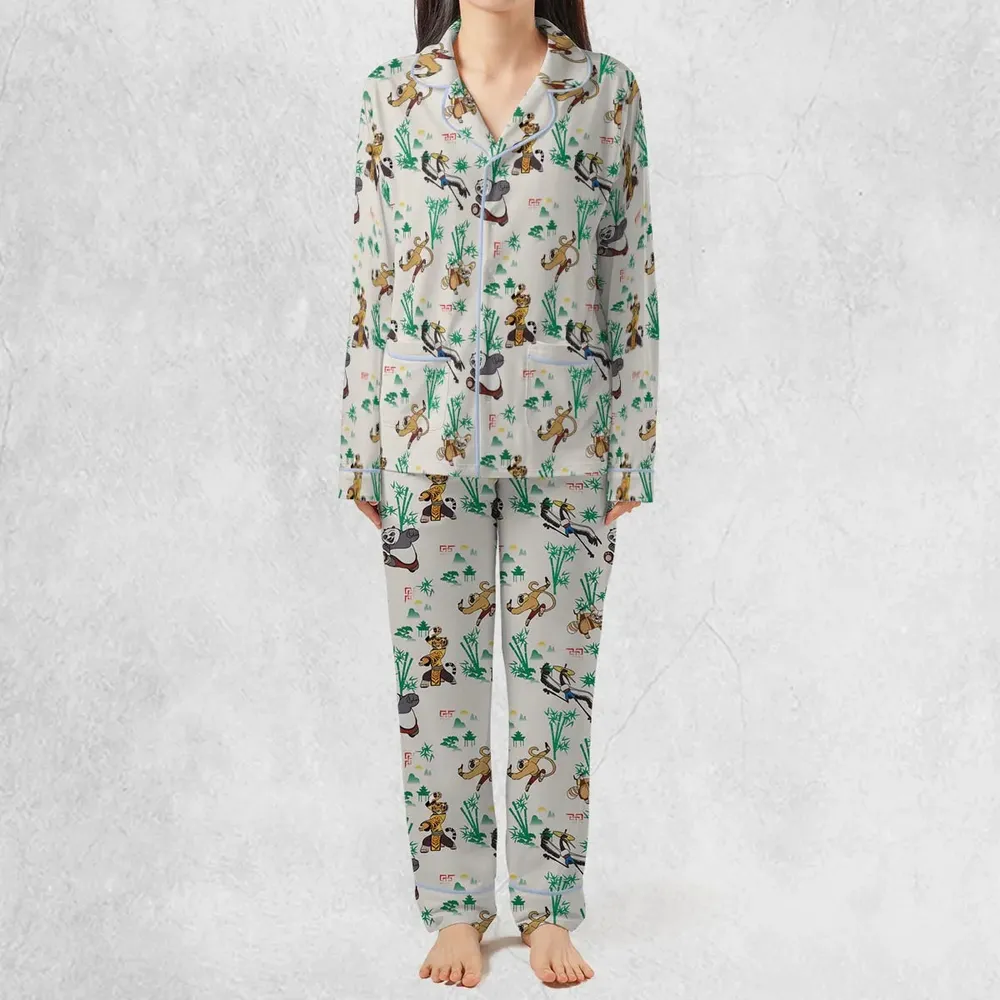 Kung Fu Panda Characters Pajamas Set - 3