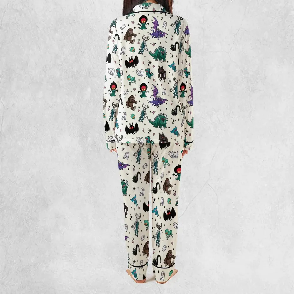 Cryptids of the Americas Cryptozoology Cryptids Monster Pajamas Set - 4