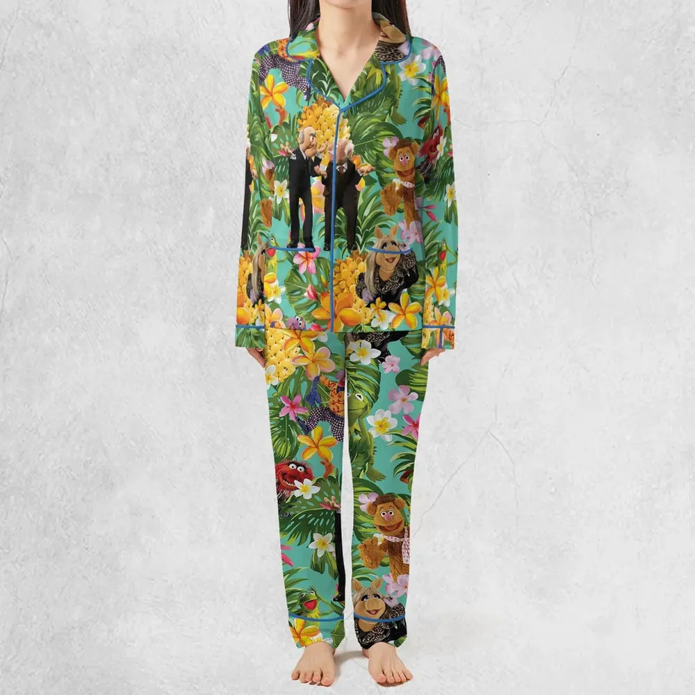 Statler And Waldorf Muppets Tropical Pajamas Set - 3