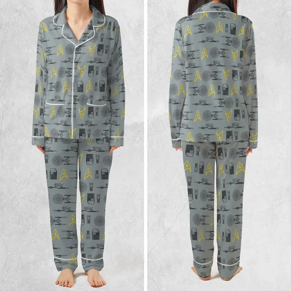 S.T Shipyard Star Trek Pajamas Set - 2