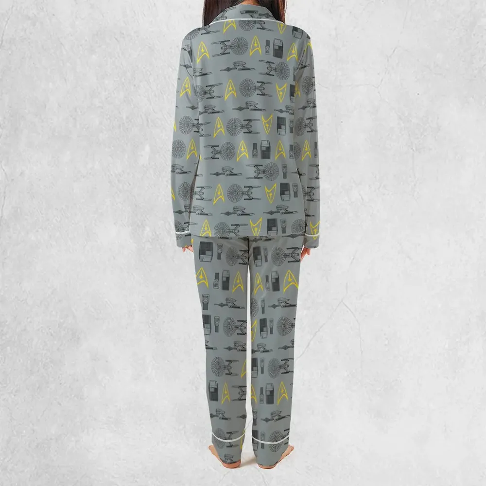 S.T Shipyard Star Trek Pajamas Set - 4