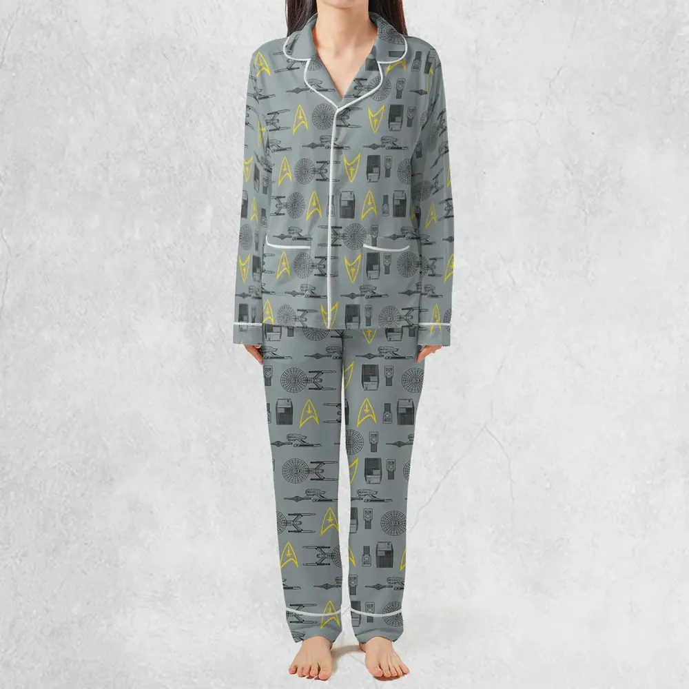 S.T Shipyard Star Trek Pajamas Set - 3