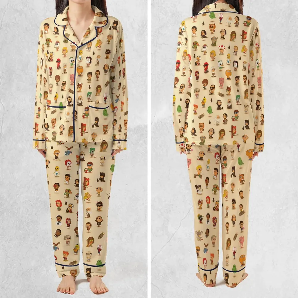 Mini Famous Characters Pajamas Set - 2