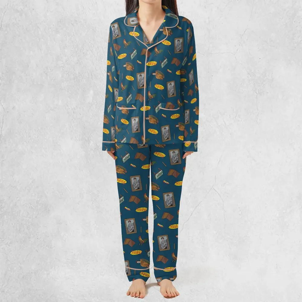 Seinfeld Kramer Icons Pop Culture Pajamas Set - 3