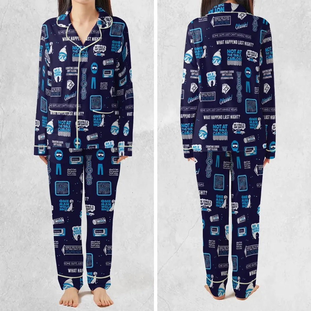What Happened Last Night The Hangover Pajamas Set - 2