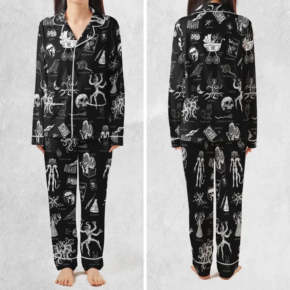 H.P. Lovecraft Monsters Pajamas Set - 2