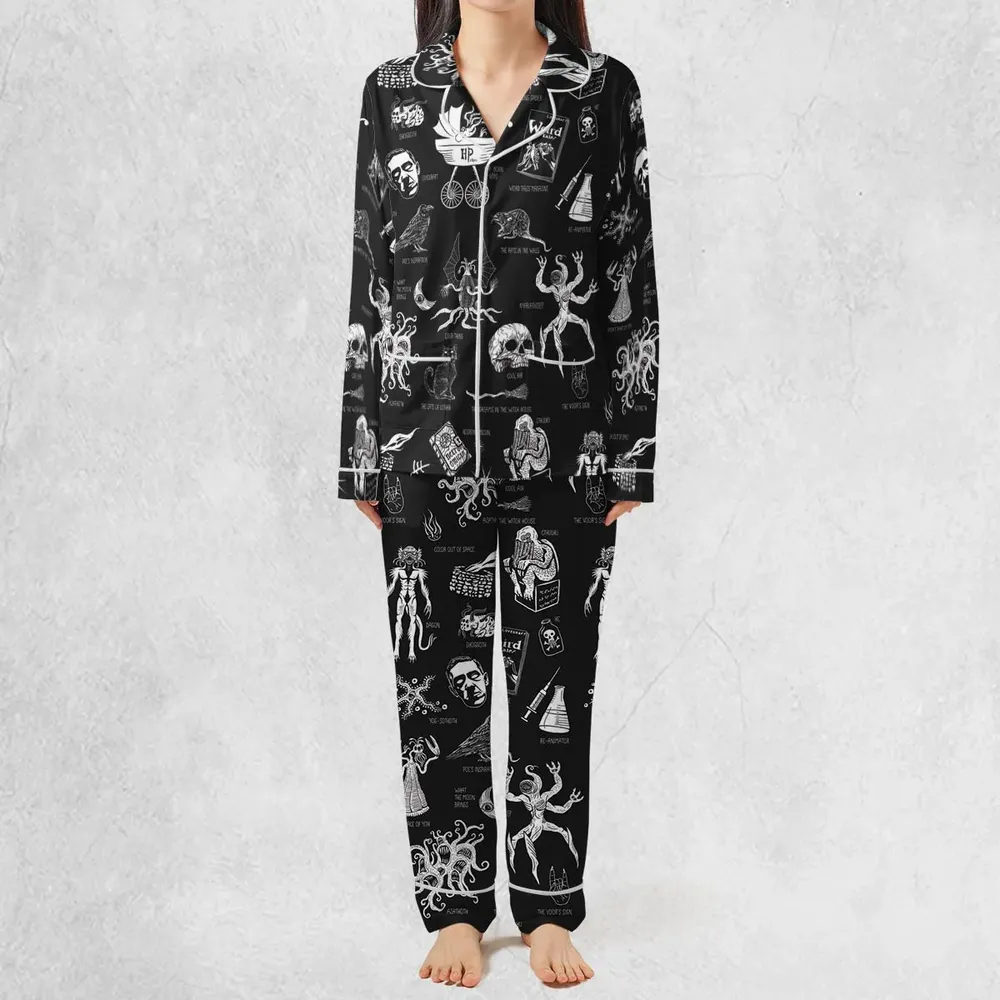 H.P. Lovecraft Monsters Pajamas Set - 3