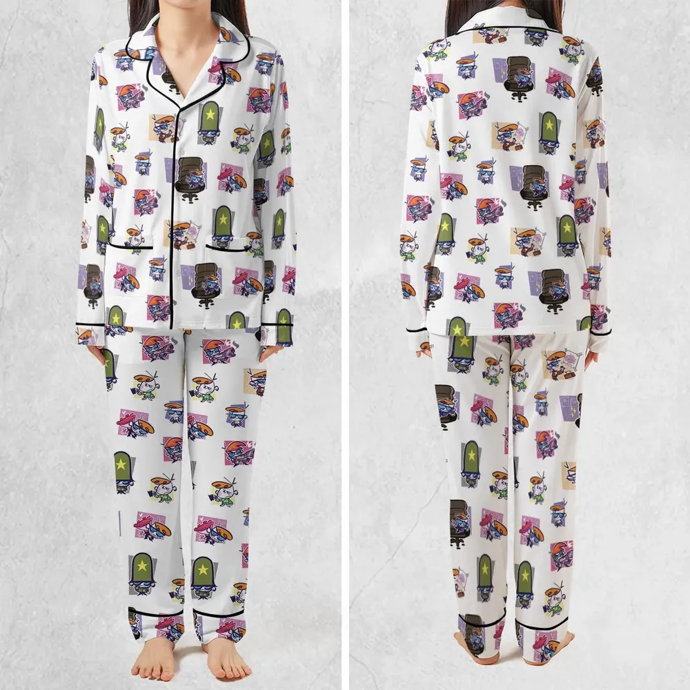Dexter's Laboratory Characters Pajamas Set - 2