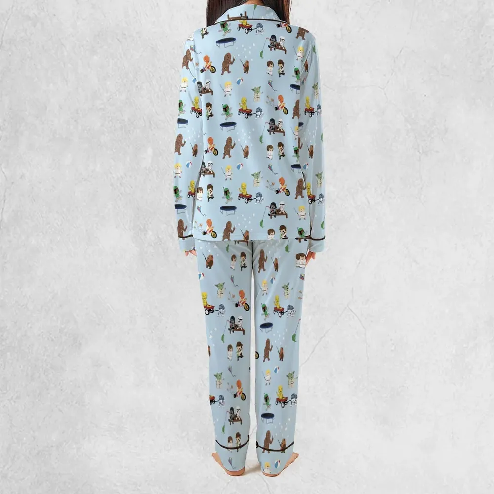 Go Fishing with Star Wars Characters Pajamas Set - 4
